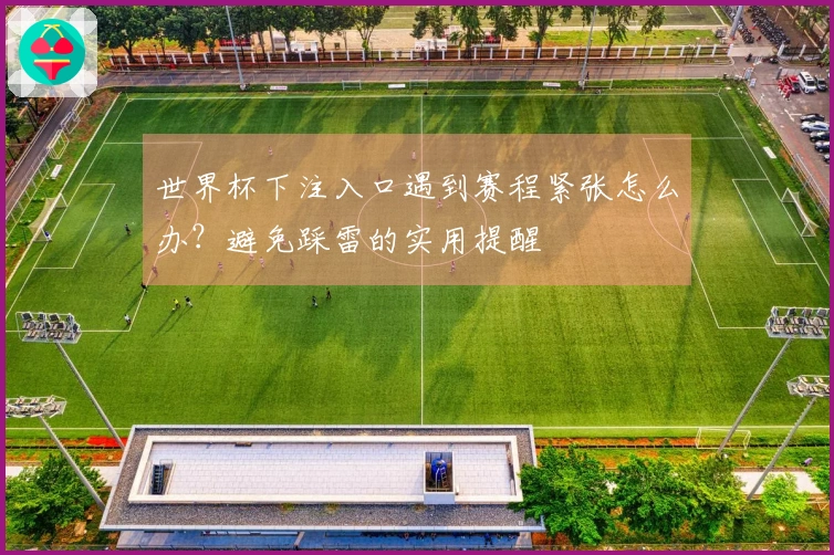 世界杯下注入口遇到赛程紧张怎么办？避免踩雷的实用提醒